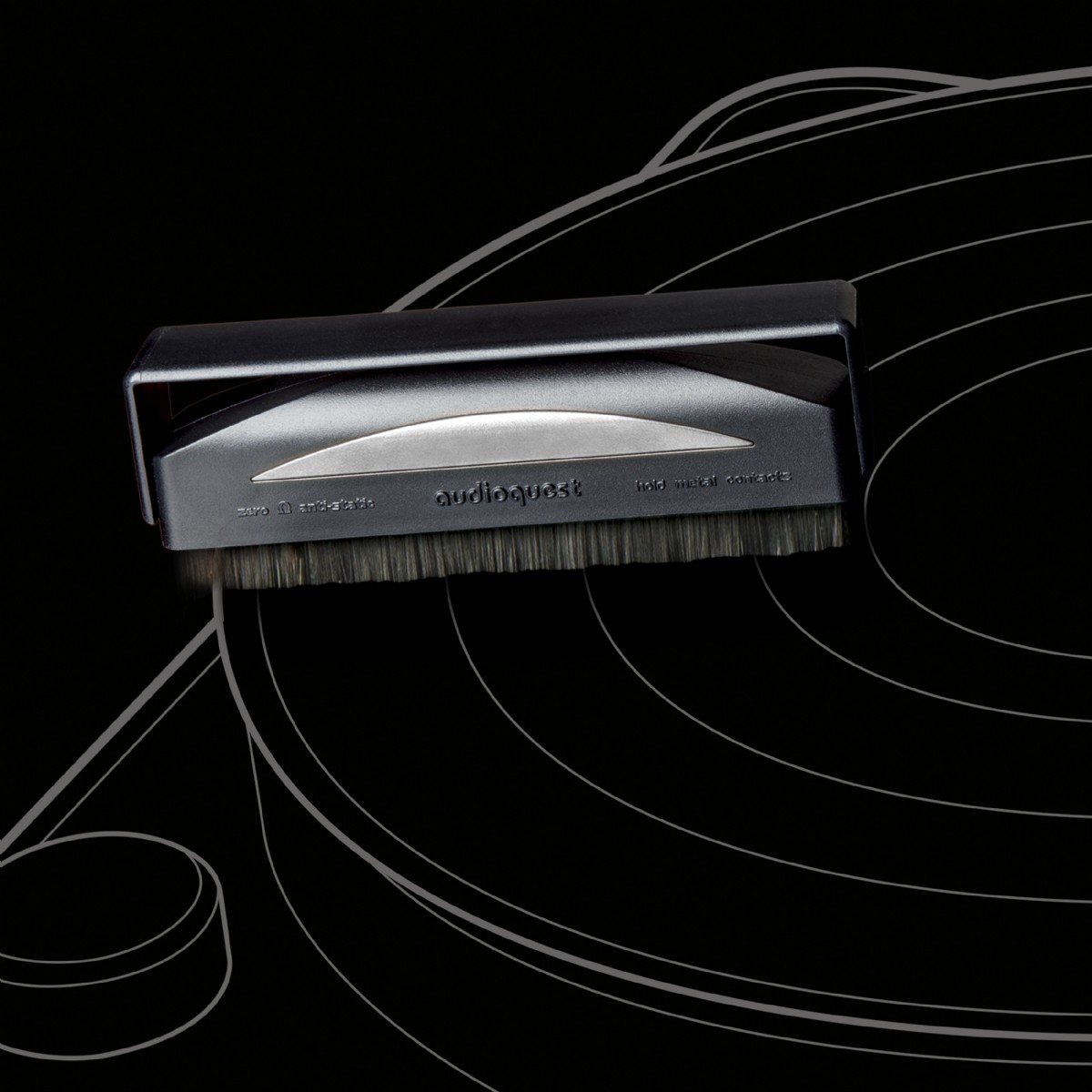 AudioQuest Silver Anti-Static Record Brush
