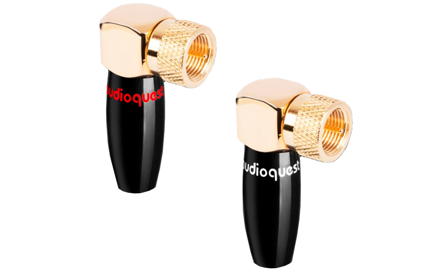 AudioQuest Right-Angle F Plug